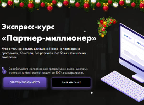 Партнёр-миллионер | экспресс-курс